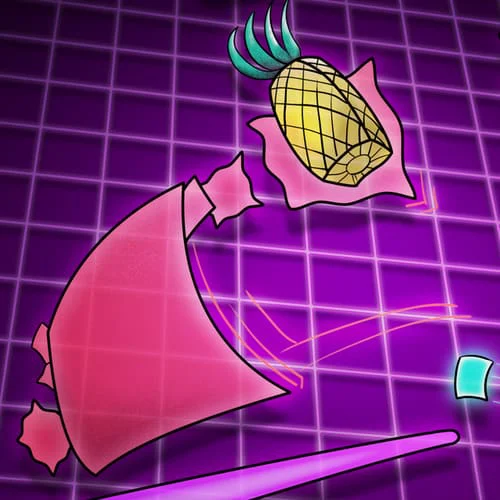 Play Big NEON Tower VS Tiny Square online