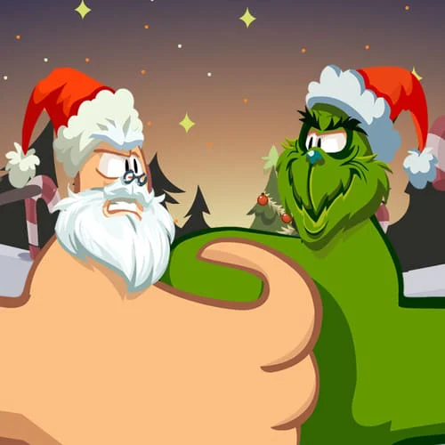 Play Thumb Fighter Christmas online
